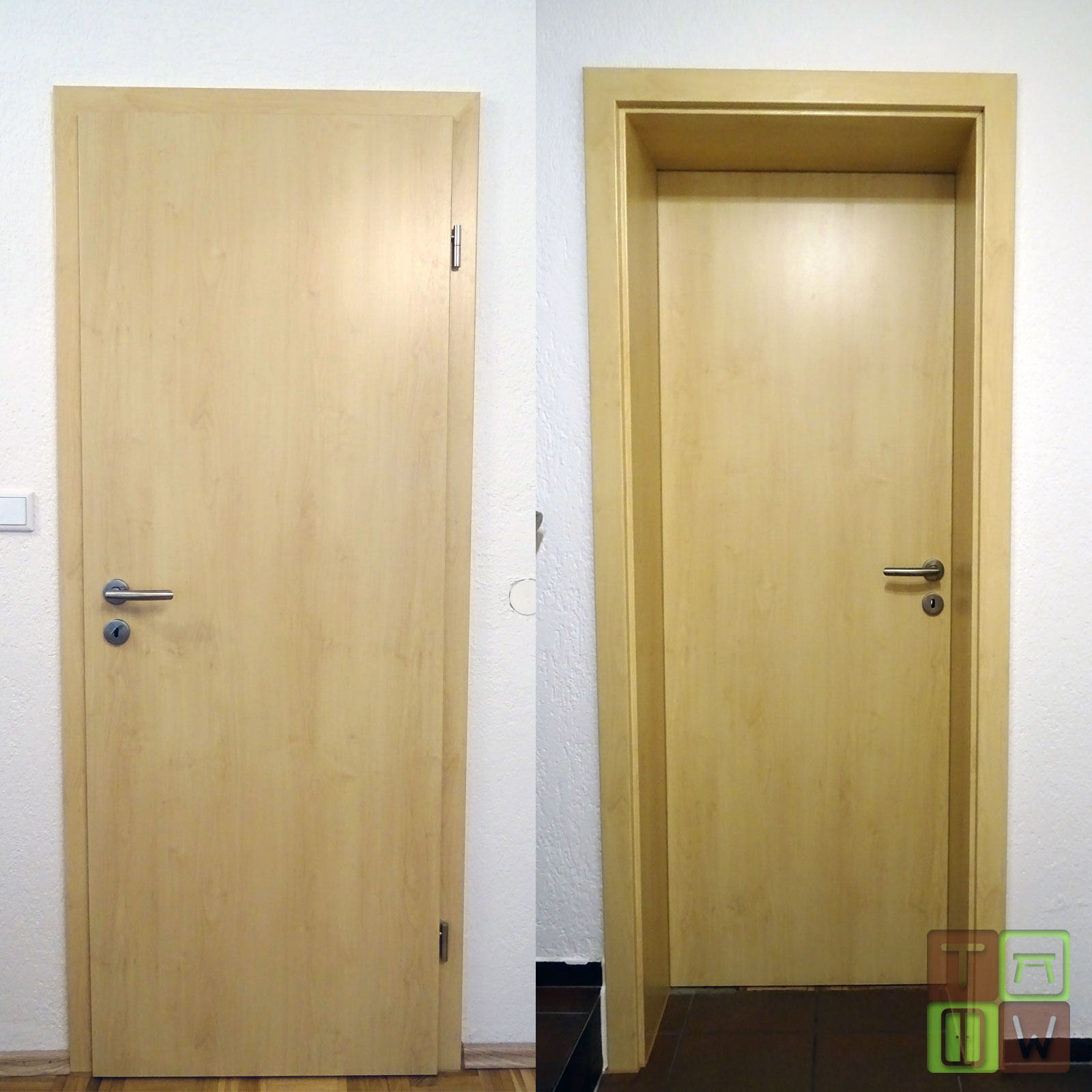 Zimmertür Dekor Ahorn